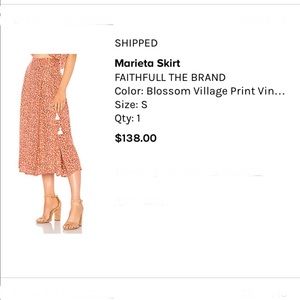 Faithfull The Brand Skirt